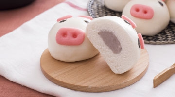 小豬甜包(芋頭餡) 600g(圖)