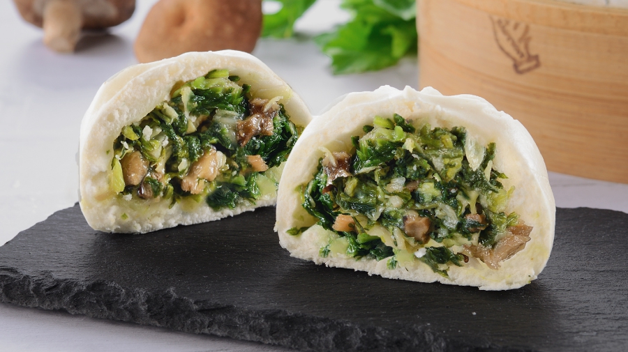 香菇薺菜包650g (10粒) (純素)