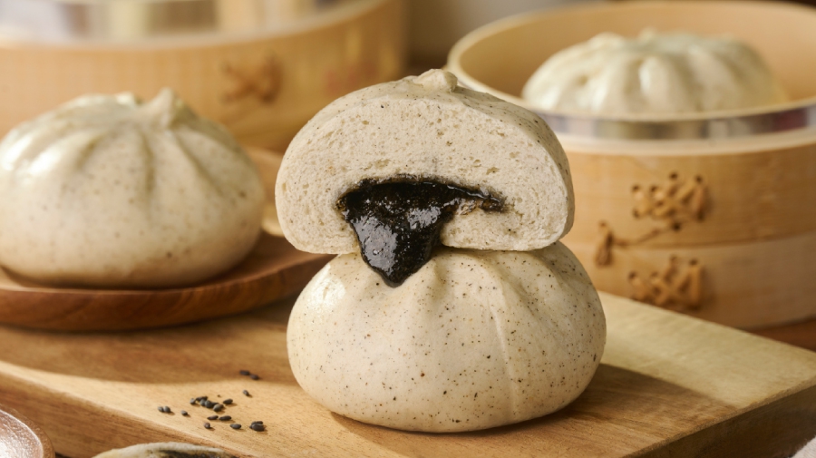 爆漿芝麻包650g (10粒) (純素)(圖)