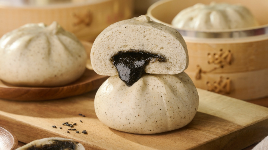 爆漿芝麻包650g (10粒) (純素)